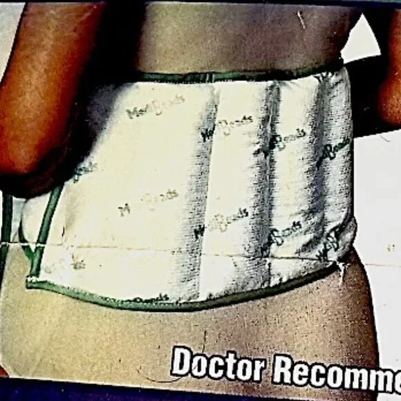 NEW Bruder MediBeads Microwave Activated Moist Heat Back Wrap Fits Up to 60" W - Picture 3 of 6